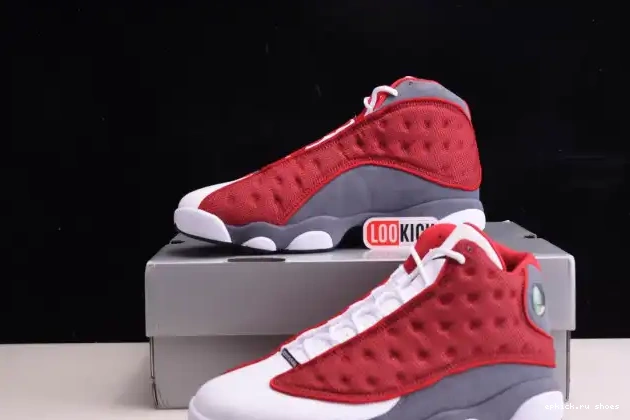Cheap Air Flint Grey Red Gym Retro Jordan 414571-600 13 0531